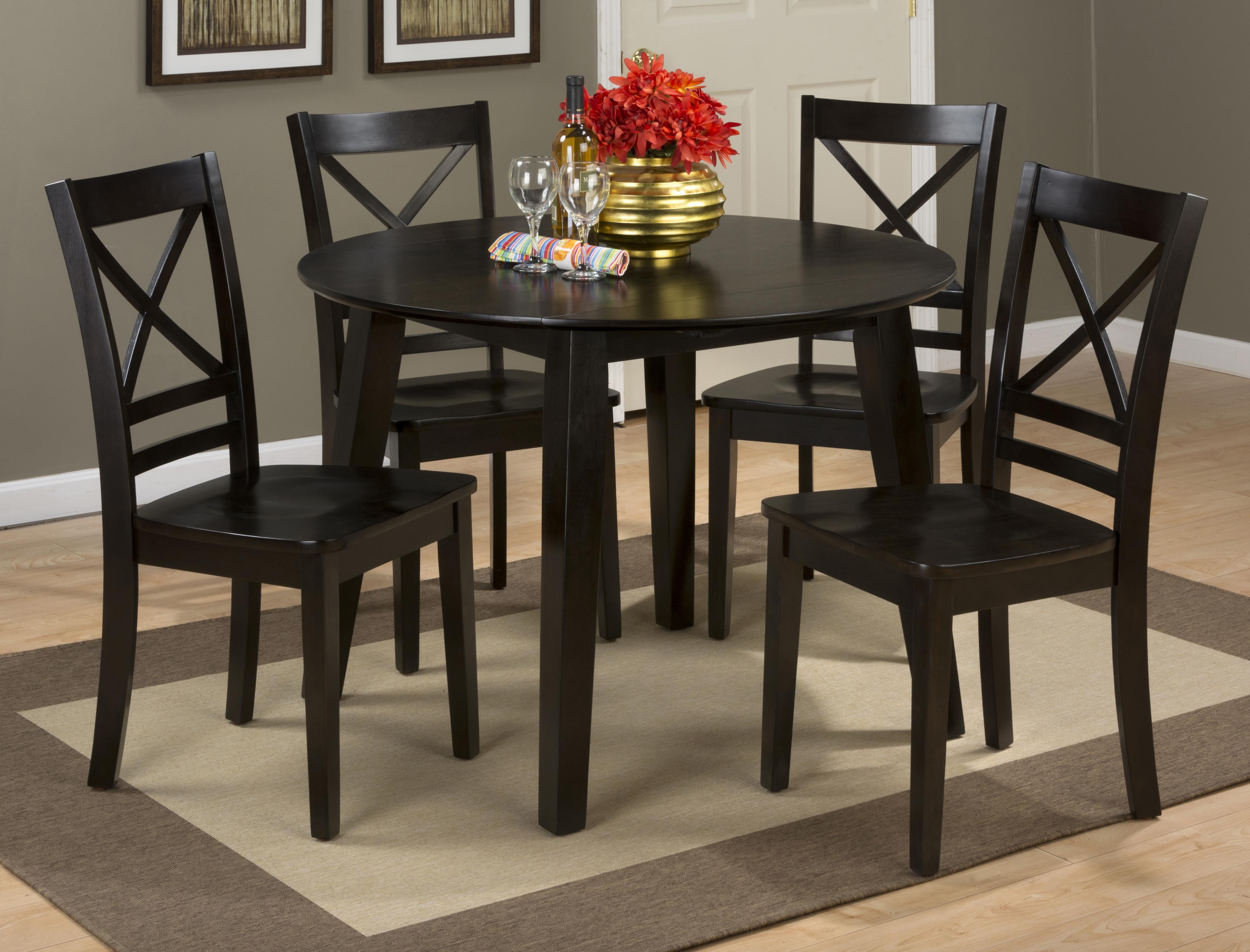 Simplicity Round Drop Leaf Table